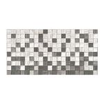 Плитка настенная Мегаполис мозаика, серый, 250х500х8мм, 10шт